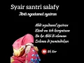 Download Lagu Abdi ngadamel syairan | syair santri salafi