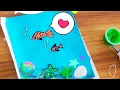 Ocean craft for kids DIY Ocean Craft Tinydale