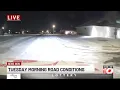 Road conditions around the Amarillo area Tuesday morning