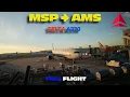 Delta A330 Minneapolis to Amsterdam FULL Flight Review Overnight Flight Experience I Economy Class