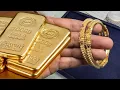 Amazing Gold Bangle Making Process Expert Gold Smith Makes a Beautiful 24k Bangle