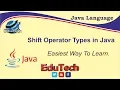 Shift Operators - Learn Java Part