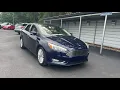 2017 Ford Focus Titanium Sedan Blue