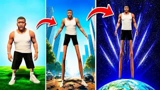 Me CONVIERTO en el HOMBRE más GRANDE de GTA 5