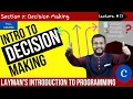 7 1 Introduction to decision making Complete C programming course Sunil Dhimal