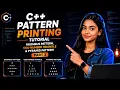 C Pattern Printing Tutorial Rhombus Pattern Odd Number Triangle Pyramid Pattern