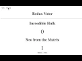 Redux Voter Demo