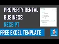 Property Rental Business - Receipt