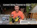 Convert String Trimmer to Edger M18 Fuel Milwaukee
