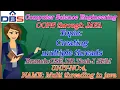 DBS - Creating Multiple Threads UNIT-4 MULTI THREADING IN JAVA CSE II YEAR-1st SEM JAVA