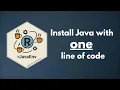 How to Install Java JDK with ONE Line of Code Only - rJavaEnv Package