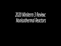 2020 Miniterm 3 Practice Problem