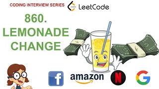 Lemonade Change Leetcode 860 Amazon Google Facebook interview question