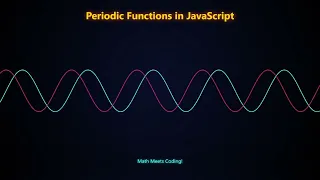Animate Sine Cosine Waves with JavaScript Free Lesson for Senior Secondary Students