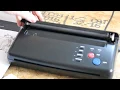 How to use a Thermal Printer for tattoo stencil