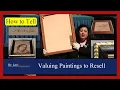 How to Value Paintings by Signature Back Stretcher Canvas Frame Thrifting Secrets by Dr Lori