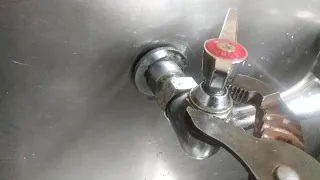 How replace a washer on a Regency faucet