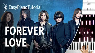 Download Forever Love (X Japan) - Piano Tutorial + Free Sheet Music MP3