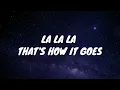 Download Lagu la la la that's how it goes - HONNE (Lyrics Video)