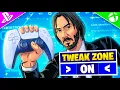 NEW Best Controller TWEAK ZONE Settings Sensitivity in Fortnite Tutorial