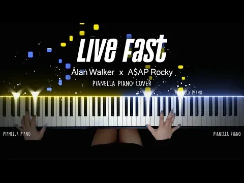 Download MP3 Alan Walker x A$AP Rocky - LIVE FAST (PUBGM) | Piano Cover by Pianella Piano