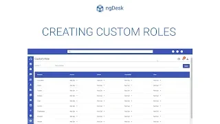 Creating Custom Roles - ngDesk Tutorial
