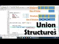Structures and Unions in C Using Program Example