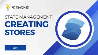 Part 1 Creating a Store with createStore State Management in SolidJS