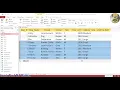 SQL Tutorial of how to use NOT Logical Operator with a WHERE condition in Microsoft Access