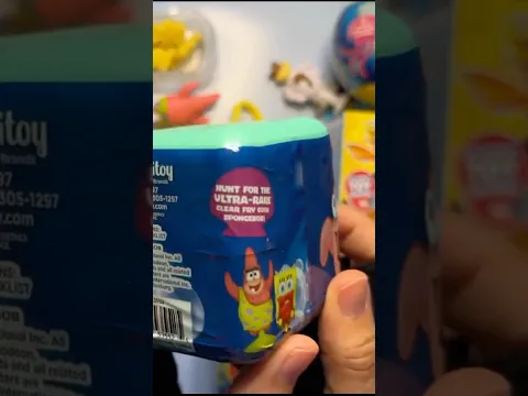 SpongeBob Surprise Toy ASMR 🧽✨ Satisfying Unboxing Shorts