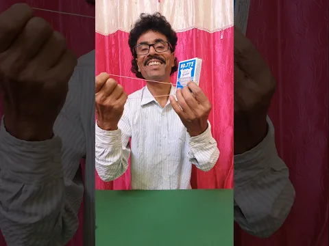 Learn a magic trick with a rubber band. #shorts