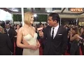 Rosamund Pike Shows Off Post-Baby Body at Golden Globes in Sexy Cutout Dress