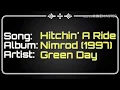 Lagu Green Day - Hitchin' A Ride (Lyrics Video) | Nimrod (1997) | Studio Squad | ©GreenDay1997
