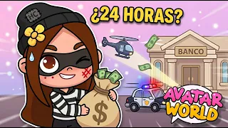 ¡24 HORAS como LADRONA en Avatar World! ¿ESCAPARÉ de la POLICÍA?