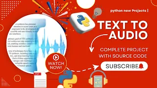 Build a Text-to-Speech App in Python Convert PDFs and Word Docs to books