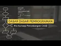 Konsep Logika Percabangan CASE DASAR PEMROGRAMAN JAVA