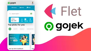 Flet Tutorial - GoJek Redesign