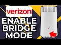 HOW TO PUT VERIZON ROUTER IN BRIDGE MODE 2026