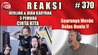 Download CINTA KITA (COVER-DELISA HERLINA\u0026 DIAN KARYANA-3 PEMUDA BERBAHAYA)-BRAZILIAN REAKSI MP3