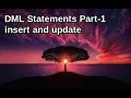 Dml Statements - part1 In Telugu