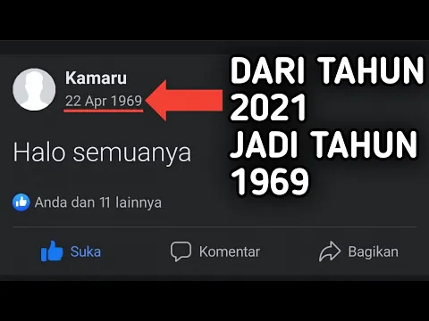 Cara Mengubah Tanggal Postingan Facebook di Android Kamaru Penyelam Handal