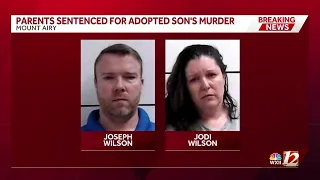 Mount Airy couple sentenced for death of adopted son