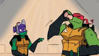 Raph Tries Coffee ROTTMNT Comic NOT MINE