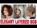 38 Elegant Layered Bob Hairstyles for Women in 2025
