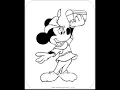 Disneyclips Mickey Mouse Fun and Fancy Free Coloring Pages