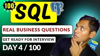 SQL Real Business Question SQL Interview Question And Answer DAY 4 Learn SQL