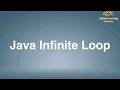 11 Java Infinite Loop Online Training Download app from below link
