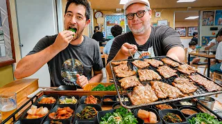 This is Korean BBQ You've NEVER Seen Before!! 🇰🇷