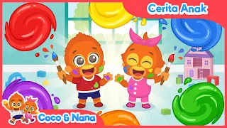 Warna Warni Ajaib 🎨 Cerita Anak Mengenal Warna | Coco dan Nana