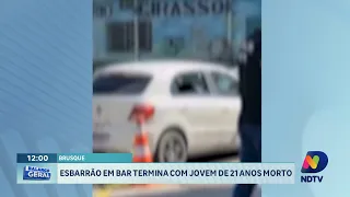 Esbarrão em bar termina em morte e mobiliza polícia após caso em Brusque